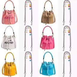 Retail The Bucket Bags Womens Drawstring Shoulder bag 2023 New Fashion Shoulder Small Messager Bags 3175