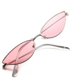 Sunglasses 2021 Cute Sexy Cat Eye Women Retro Small Black Red Pink Cateye Sun Glasses Female Vintage Shades For UV4009051955