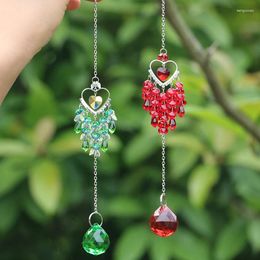 Garden Decorations Suncatcher Crystal Ball Prism Pendant Rainbow Maker Hanging Sun Catchers Window Ornament Home Decoration