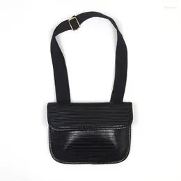 Bag One-Shoulder Simple All-match Small Foreign Gas Lizard Pattern Square Retro Running Chest Messenger