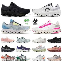 CloudMonster Black Nova Pink Running Scarpe da uomo nuvole da donna 5 x 3 allenatori nuvolosi corridore bianco surfista viola surfista cloudstratus cloudsurfer cloudswift sneaker sport