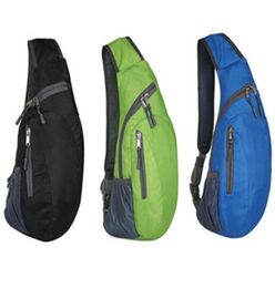 2021 Fashion Solid Mens Sport Shoulder Backpack Cross Body Bag Outdoor Hiking Sling Bag Chest Pack297O4249724