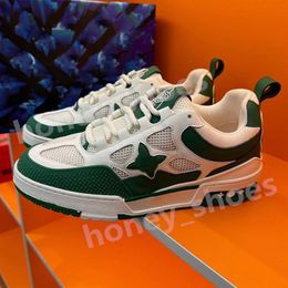 Skate Sneakers Designer Shoes Fashion Shoes Women Men Mesh Abloh Sneaker Platform Virgil Maxi Casual Lace-up Runner Trainer Shoes Outdoor Shoes H30