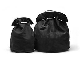Classic logo Drawstring Gym Bucket Bag Thick Travel Draw String Bag Women Waterproof Wash Bag Cosmetic Makeup Storage Case208V3084698