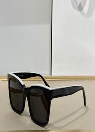 Women Square Sunglasses White Black polarized lens Glasses Summer Sunnies Occhiali da sole UV400 Eyewear with Box2092786