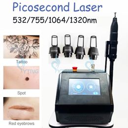 Nd Yag Laser Picosecond Tattoo Removal Device Pigmentation Laser Tattoo Eyebrow Removal Machine