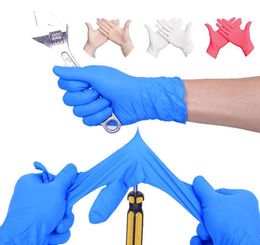 Latex Nitrile Gloves Universal Cleaning Antiacid Multifunctional Kitchen Food Cosmetic Disposable Gloves 100pcs Ship 88800116348910