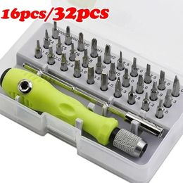 32 In 1 Multifunctional Screwdriver Combination Household Portable Cross Magnetic Precision Set Maintenance Tool 240123