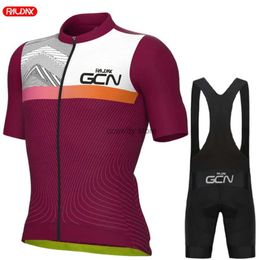 Men's TracksuitsGCN Youth cycling clothing Breathab top bike Shirt Summer Cycling ciclismo Mountain Bike Riding Clothes Triathlon SuitsH2421