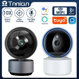 Tnnian 5MP PTZ WIFI Camera 10X Digital Zoom AI Human Tracking Indoor Secuity CCTV Surveillance IP Tuya Smart Life