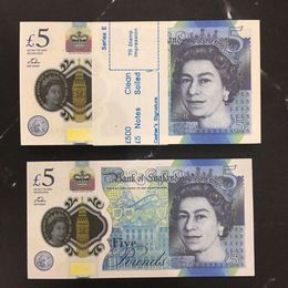 Paper Money Toys Uk Pounds GBP British 10 20 50 commemorative Prop copy Movie Banknotes toy For Kids Christmas Gifts or Video Film9012350E2S0K7XE
