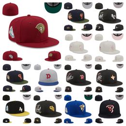 2024 Fitted hats Baseball Snapbacks Flat hat All team Logo Designer Adjustable Embroidery basketball Caps Outdoor Sports Beanies Mesh cap with original tag size 7-8