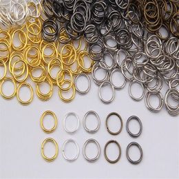 Iron Open Jump Rings Connectors Jewelry Findings 5 6 7 8 9 10mm For Jewelry Connectors Findings Beading Supplies 6 Color For Cho269W