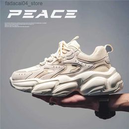 Roller Shoes Shoes For Men Chunky Sneakers 2024 Spring Fashion Streetwear Height Increasing Male Casual Sports Fitness Tenis Footwear Q240201