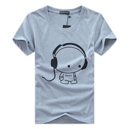 2023 Summer designer t shirt Short Sleeve men t shirt Summer Youth Shirt Half Sleeve Clothes Mens Slim Round Neck women t-shirt Headphones RHMO