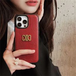 Fashion Luxury Gold Letters Phone Case Designer Covers Brand Letter Phonecover For IPhone 15 Pro Max 14 All Inclusive Shockproof Mens Phone Cases CHG24020221-3