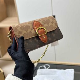 Sell C-Print Messenger Bag Women Small Designer Bag Underarm Designer Shoulder Bags Ladies Soft Hobo Bag Retro Chain Strap Purse Handbag