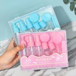 Storage Bottles Travel Dispenser Bottle Spray Lotion Portable Sample Skincare Hydration Cosmetics Cream Comb Empty Container Refill