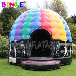 4mD Event party supplies new inflatable disco bouncer music discos house castle dance dome tent