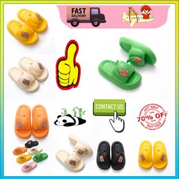 Designer platform New Little Bear Slipper sandal platform casual Slippers womans mens wear Light weight breathable super soft Summer beach Shoes