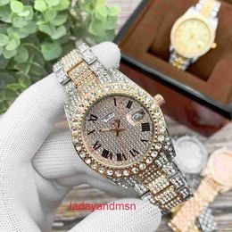 Designer Roles's mechanical watch Quartz Watch New Brand Full Diamond Womens Steel Sky Star With Gift Box NFKO