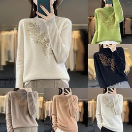 Women's Sweaters Sweat Shirt Half Turtle Style Sweater Mens Dress And Pullovers Big Tall Womens Pullover Fleece