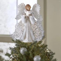 Christmas Decorations The Resin Optic-Angel Tree Topper Canopy Decoration Ornament Angel Without Glow