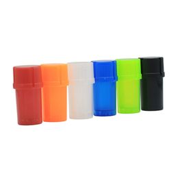 In Stock New Plastic Tobacco Grinder Smoking Accessories Dry Herb Spice Grinders Crusher 42mm Diameter 3parts