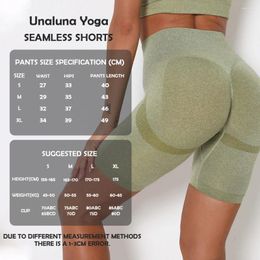 Active Shorts Una Seamless Running For Women Gym Yoga Bicycles Fitness Sport Push Up Tights Workout Clothes Sportswear Leggings