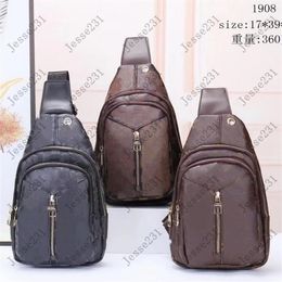 High Quality Handmade Unisex Fashion Men sling bag cross body messenger Belt Strap bags 3 colors outdoor women waist bag pack ches264z