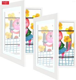 Frames Kids Art A4 Front Opening Changeable Frame Picture Artwork For 3d Display Projects