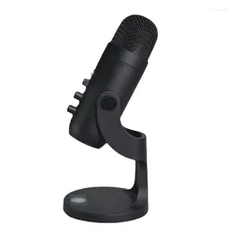 Microphones Computer Microphone Clear Noise Reduction Cardioid Directional Condenser For Live Broadcast Recording