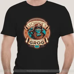 Men's T Shirts Men Shirt Tee Grog Le Chuck S Monkey Island Tshirts Fashion T-shirt Cotton Brand Teeshirt