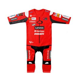 Rompers Baby Jumpsuit Moto Gp Commemorative Racing Motorcycle Boy Girl Outdoor Love Climbing Clothes 230421 Drop Delivery Kids Mater Dhyvx