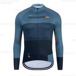 Men's T-ShirtsBicyc Jerseys Spring Autumn Cycling Shirts New Long SeveMountain Bike Bicyc Wear Prium Road ClothingH2421