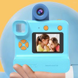 Digital Cameras Kids Instant Print Camera 2.0in Screen Po Toys Gifts For Girls Boys Aged 3-12 Christmas/Birthday/Holiday