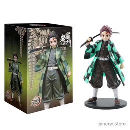 Action Toy Figures Demon Slayer Rui Kimetsu no Yaiba Nezuko Kyoujurou Tanjirou Inosuke Shinobu Zenitsu Action Figure Anime Figurine Toys 6pcs/set