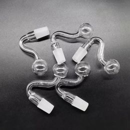 10mm 14mm 18mm Male Female Thick Pyrex Glass Oil Burner Pipe Dry Herb Tobacco Oils Rigs Glass Bongs Big Bowls Smoking Pipes Wholesale ZZ