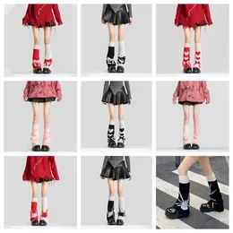 Women Socks Harajuku Jk Fashion Lolita Printing Y2k Nylon Foot Cover Knitted Girls