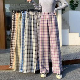 Women's Pants Sweatpants Women Clothes Streetwear Winter Fashion Korean Style Wide Leg Harajuku Baggy Black High Waisted Vintage