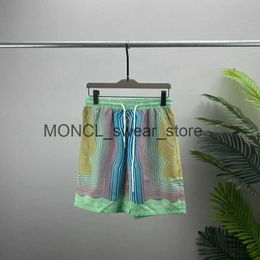 Men's Shorts New Mens Swim Trunks Quick Dry Beach Shorts with Pockets Short Swiming Trunks with Mesh Lining Swimwear Bathing SuitsH2421