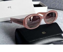 Glasses Retro Sunglasses Cats Eye for Women Ces Arc De Triomphe Oval French High Street Drop Delivery Fashion Accessories Dhpbg Sun Li2262