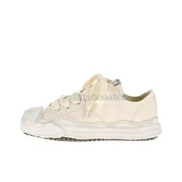 Top Designer Maison Mihara Yasuhiro Original Sole Low Cut Canvas Sh for Men Miharayasuhiro Toe Cap Sneaker Mens MMY Sports Shoe Womens Sport OG Dissolving 571