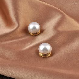 Brooches Safe Hijab Brooch Strong Pearl Magnetic Clip Luxury Accessory No Hole Pins Buckle Magnet For Muslim Scarf Collar