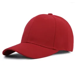 Ball Caps Solid Colour Curved Brim Men And Women's Light Board Blank Adjustable Baseball Cap Lovers Outdoor Hip Hop Sun Visor Gorras