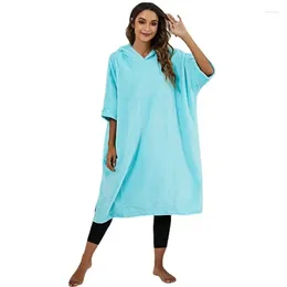 Towel European And American Wearable Bath Men Women Hooded Casual Bathrobe Pajamas Towels Supernatural Beach Towells