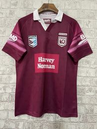 Harvey Norman QLD Maroons Mens Jersey 24 QUEENSLAND MAROONS STATE OF ORIGIN RUGBY JERSEY size S5XL 240130