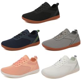 2024 No brand casual shoes men women white pink black blue yellow mens soft breathable sneakers