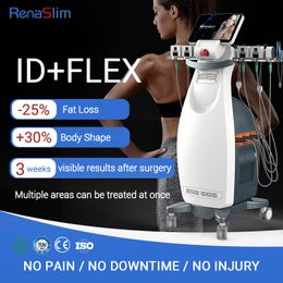 2 In 1 Trushape ID Flex Muscle Sculpting Butt Lift Focus Monopolar RF Fat Burning Muscle Toning Skin Tightening Muscle Building Body Shaping Trusculpt RF Machine