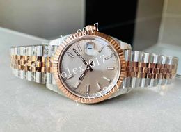 Super Quality VSF Factory Men's Automatic movement DateJust 41 126331 904L SS/RG Best Edition Champagne Gold Dial on Jubilee Bracelet S3235Men Wristwatches